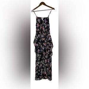 Bar lll‎ Women Floral Tiered Ruffle Hem Maxi Dress Fairycore Grunge Whimsigoth